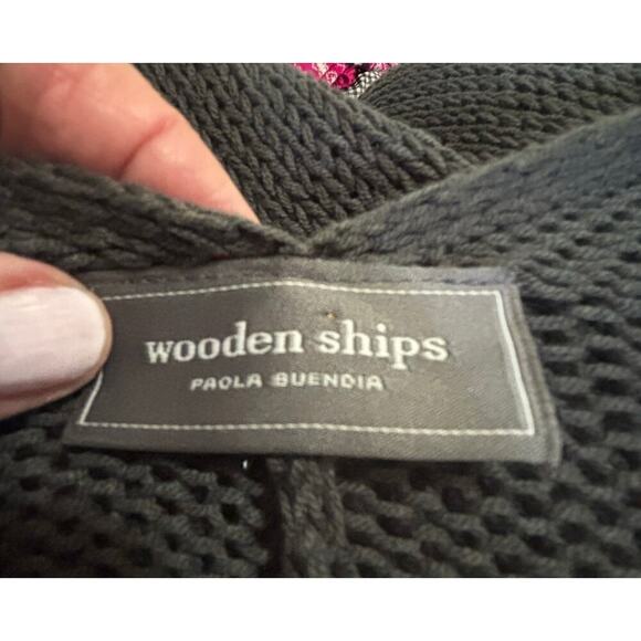 Wooden Ships cardigan, bohemian, relaxed, beachy, coastal, transitional, grunge - Picture 5 of 5